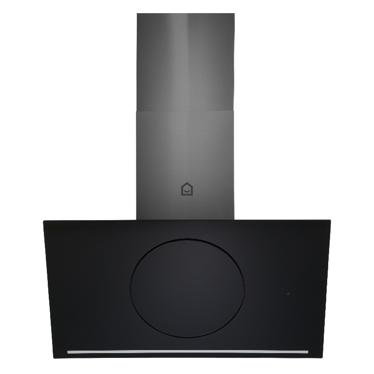 Hota unghiulara, negru, 151W, A++, 900 x 1130 x 380 mm  GoodHome Bamia