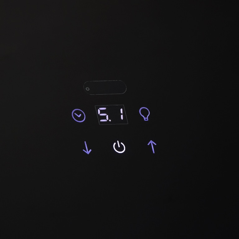 Hota unghiulara, negru, 151W, A++, 900 x 1130 x 380 mm  GoodHome Bamia