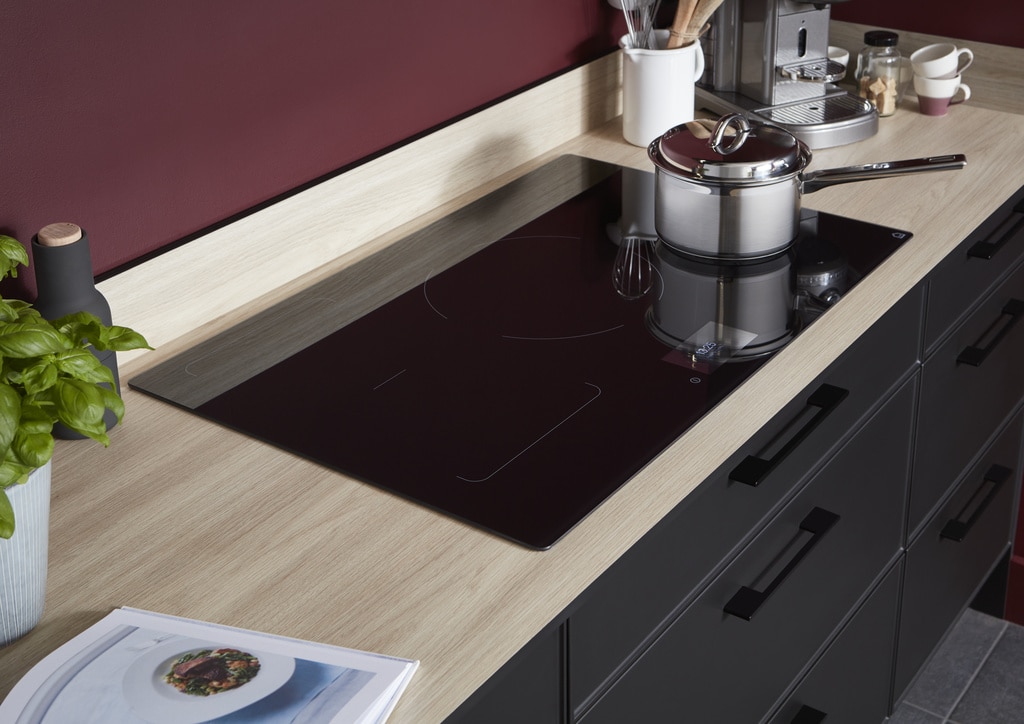 Plita incorporabila GOODHOME GHIHAC80, Inductie, 4 arzatoare, Touch control, negru