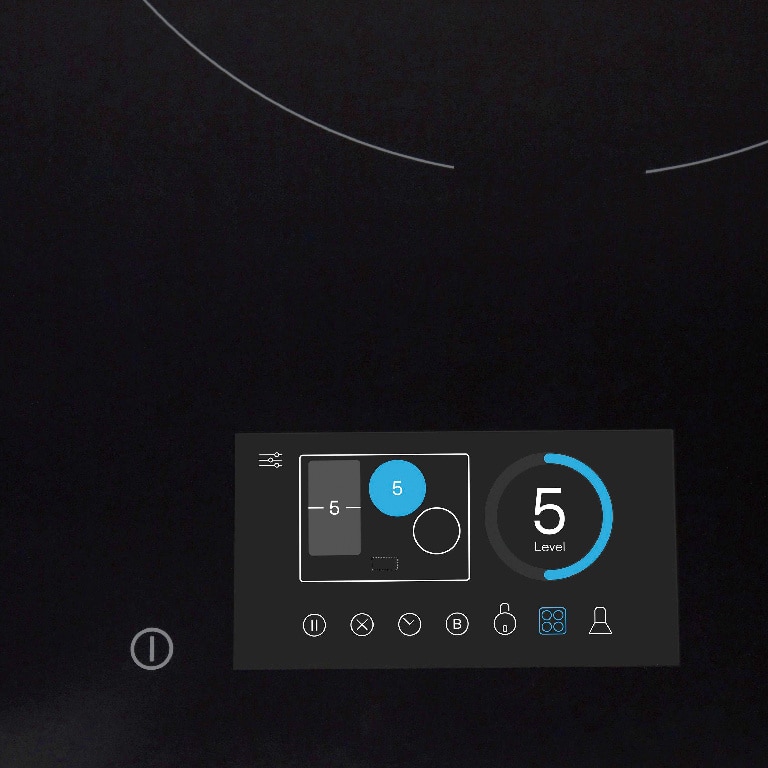 Plita incorporabila GOODHOME GHIHAC80, Inductie, 4 arzatoare, Touch control, negru