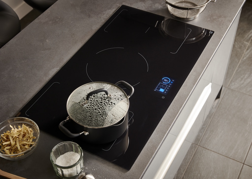 Plita incorporabila GOODHOME GHIHAC90, Inductie, 5 arzatoare, Touch control, negru