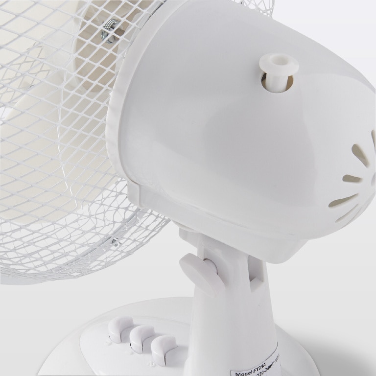 Ventilator de birou, 30 W, diametru 23 cm