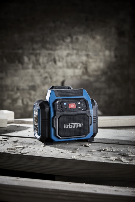 Radio portabil Erbauer ESP18-Li, 18V, Bluetooth, IP20