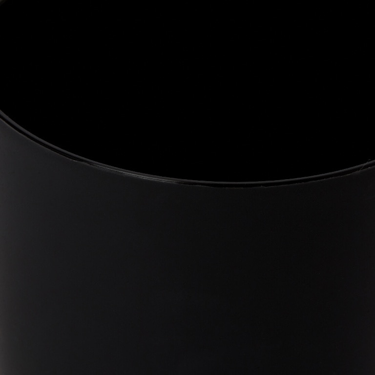 Ghiveci din plastic, negru, forma rotunda, 8 cm  GoodHome