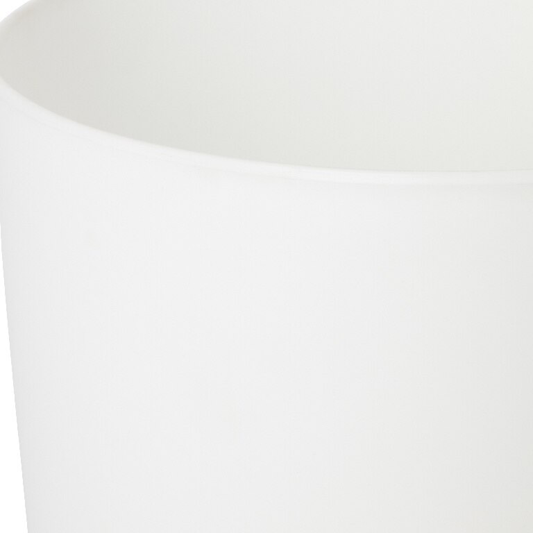 Ghiveci din plastic, alb, forma rotunda, 10 cm GoodHome