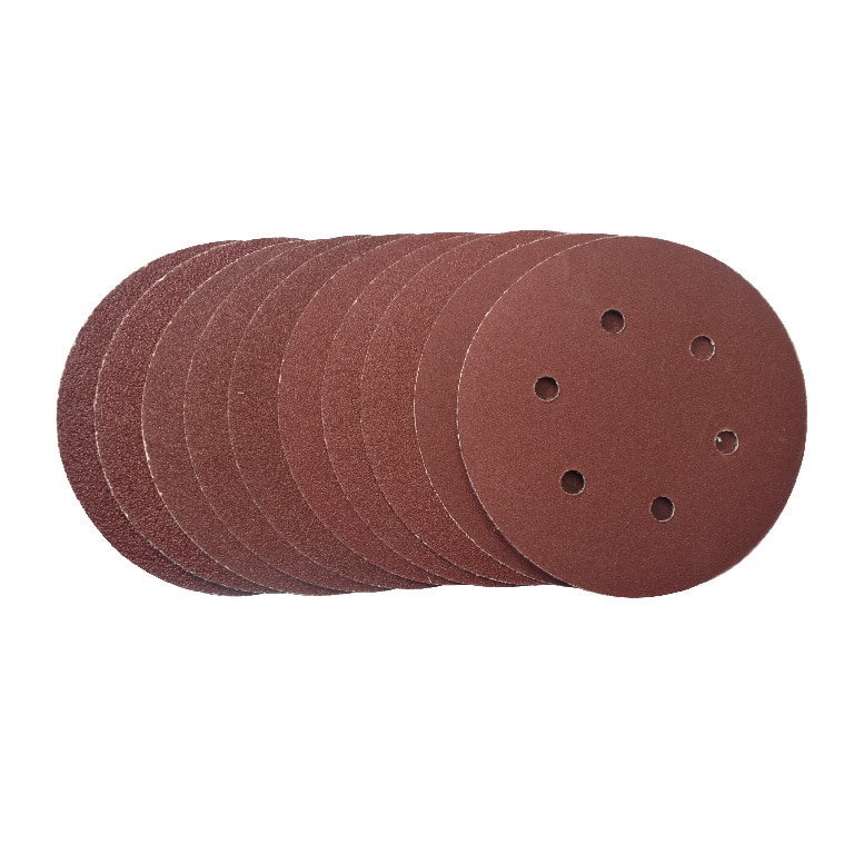 Mix 10 foi abrazive smirghel Universal Fit, rotunde, perforate, 150 mm x 150 mm, granulatie variata