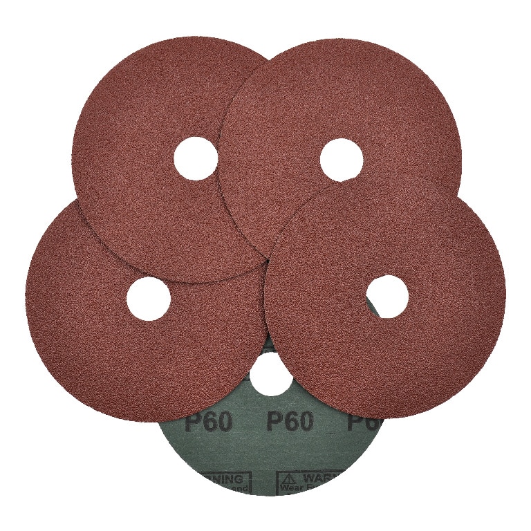 Disc din fibra pentru bormasina, 125 mm, granulatie 60