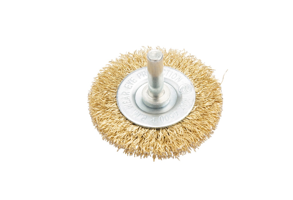 Perie roata bormasina, sarma, 50 mm, otel • Universal fit