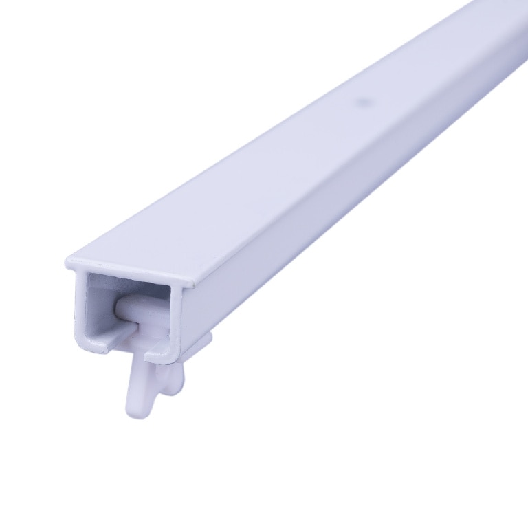 Sina simpla perdea, metal, 2.5 m, 1 canal  GoodHome Thira