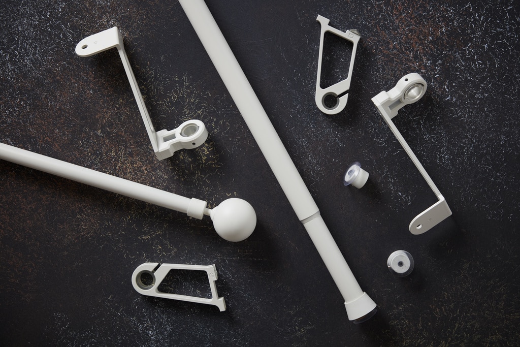 Consolă Ikaria pentru fereastră încastrată, alb mat