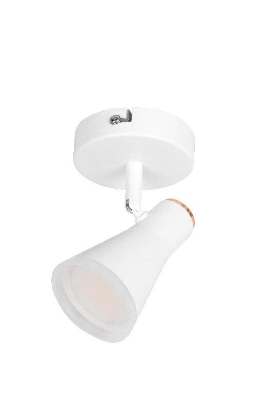 Spot cu LED integrat, alb, 1 x  4.6 W, 220V, metal si plastic • Colours Vaughan