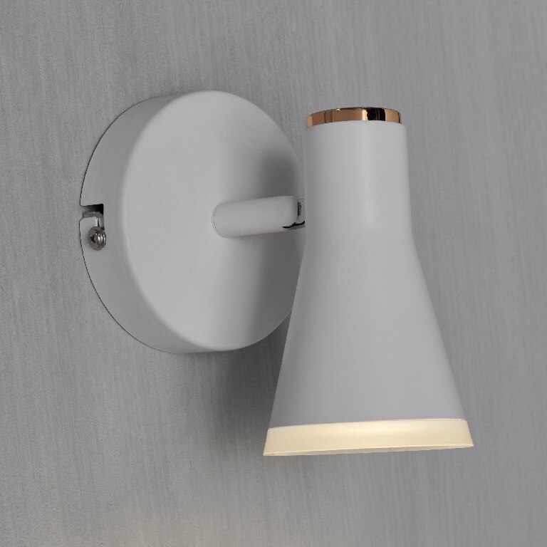 Spot cu LED integrat, alb, 1 x  4.6 W, 220V, metal si plastic • Colours Vaughan
