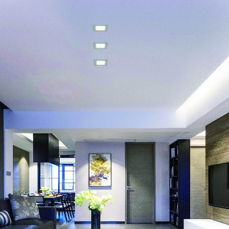 Spot, LED, 6.5 W, IP20, argintiu  Colours, Octave