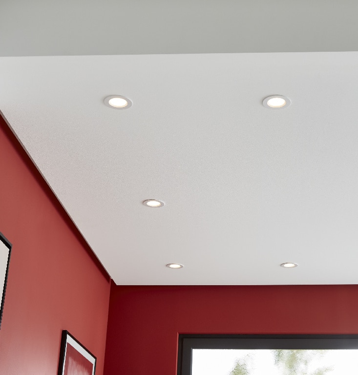 Set 5 spoturi LED Colours, 4.5W, 345lm, 2700K, alb