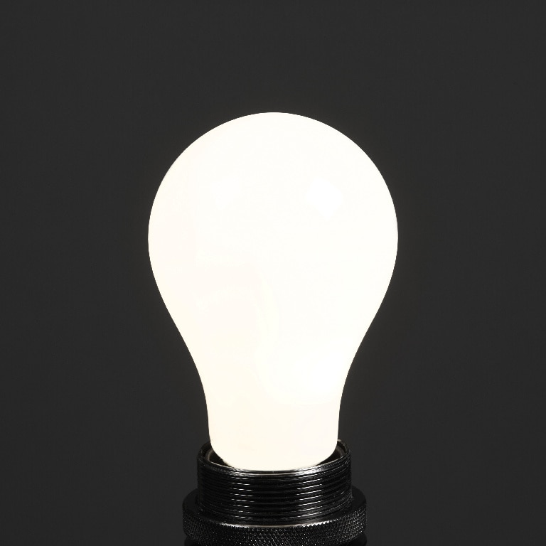 Bec LED, E27, 75W, 2700K/4000K, sticla, model GLS • Diall