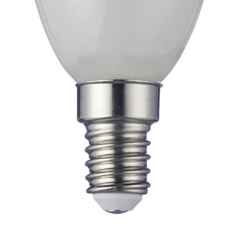 Bec LED, E14, 40W, 2700K/4000K, plastic, model lumanare • Diall