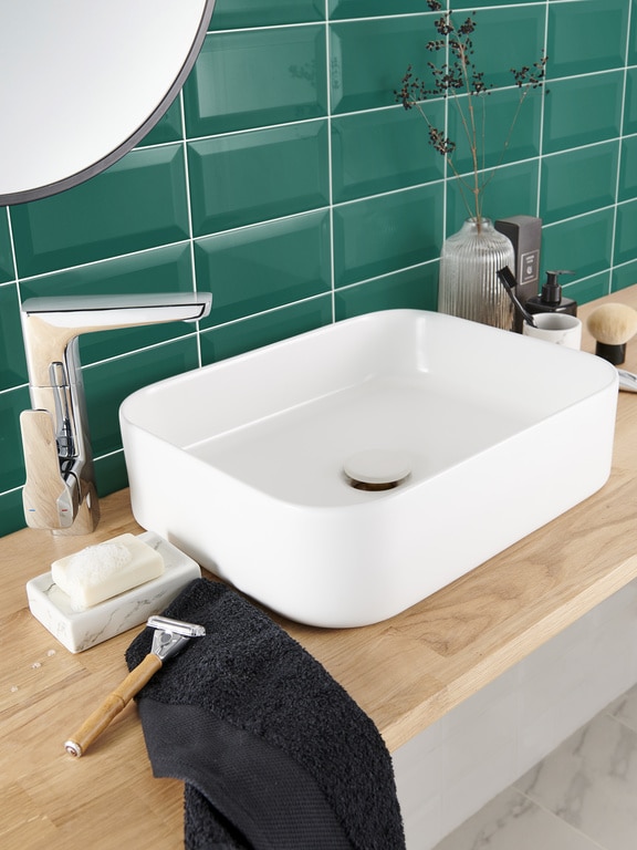 Faianta interior, verde, 20 x 10 x 0.75 cm, 0.88 mp • Trentie