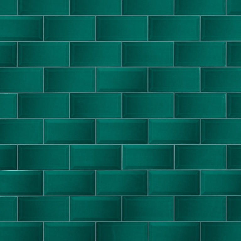 Faianta interior, verde, 20 x 10 x 0.75 cm, 0.88 mp • Trentie