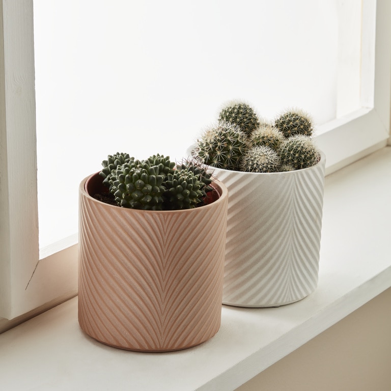 Ghiveci din Teracota, Roz, 13 cm  Verve