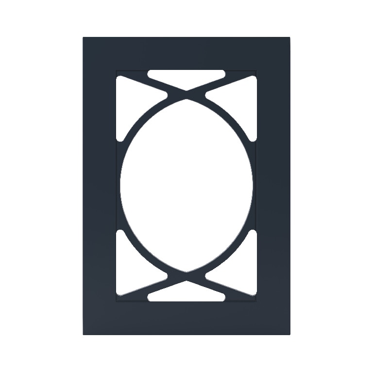 Front usa GoodHome Artemisia, 50x72 cm, albastru