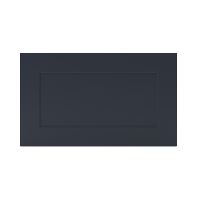 Front usa cu 2 sertare, 60 cm, albastru, mat  GoodHome Artemisia