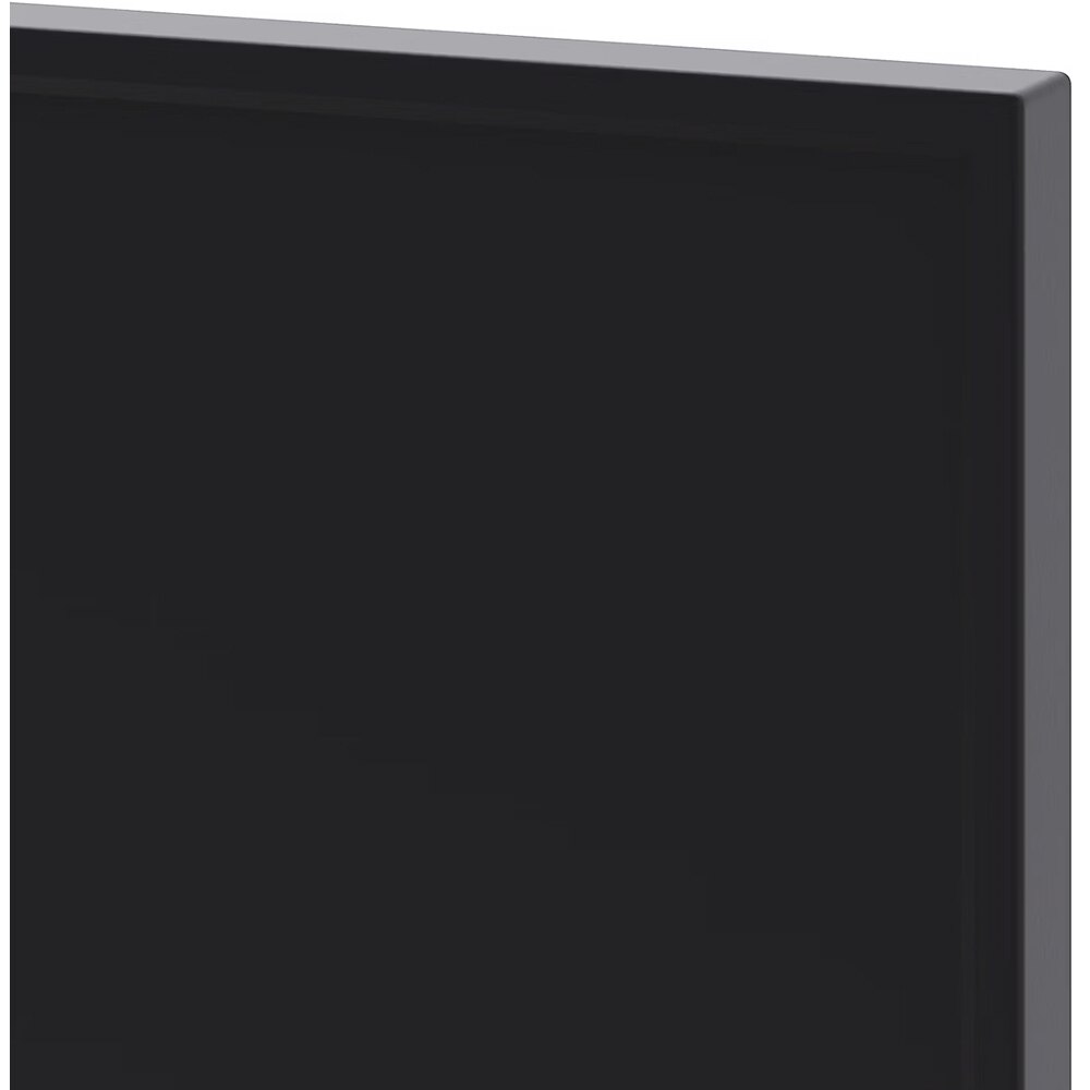 Front usa GOODHOME Pasilla, MDF, 30 x 72 x 2 cm, negru mat