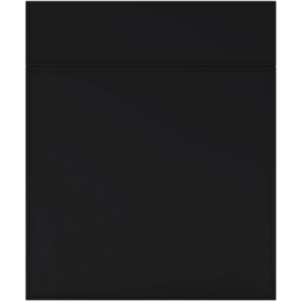 Front usa GOODHOME Pasilla, MDF, 60 x 72 cm, negru mat