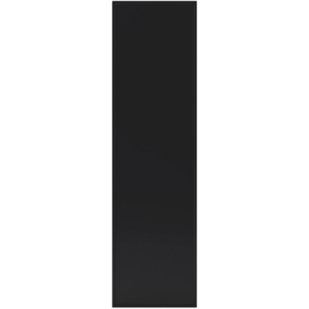 Front usa GOODHOME Pasilla, MDF, 25 x 89.5 cm, negru mat