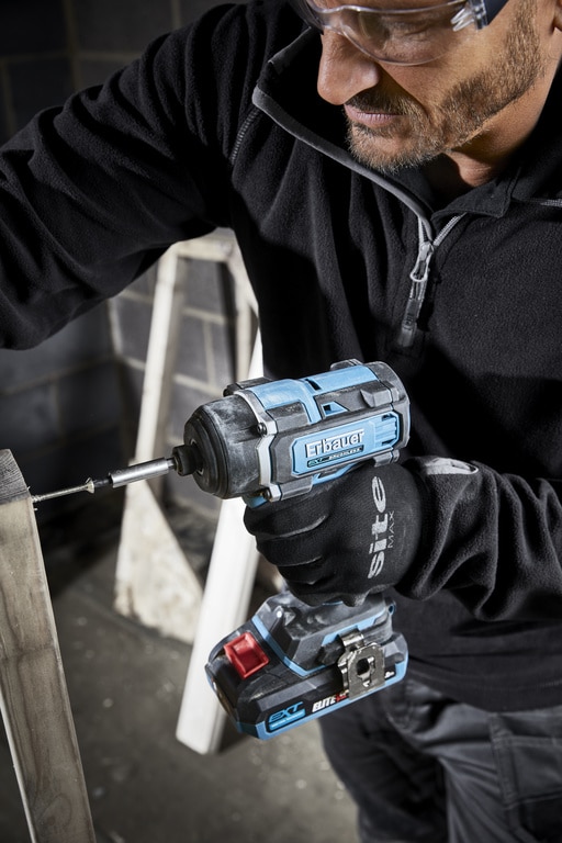 Masina de gaurit si insurubat cu impact Erbauer, 18 V, 170 Nm, fara acumulator