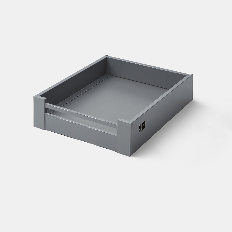 Front sertar intern adanc, 50 cm, antracit, mat  GoodHome Soto