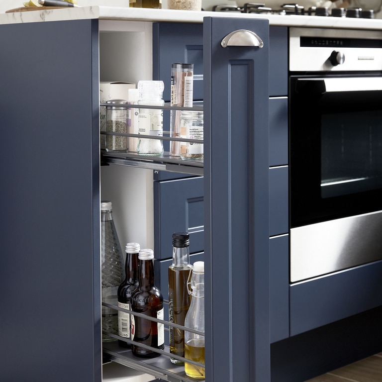 Corp Jolly retractabil, alb, (l) 10.7 x (a) 48.6 x (h) 53 cm GoodHome Pebre