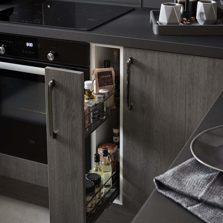 Corp Jolly retractabil, alb, (l) 10.7 x (a) 48.6 x (h) 53 cm GoodHome Pebre