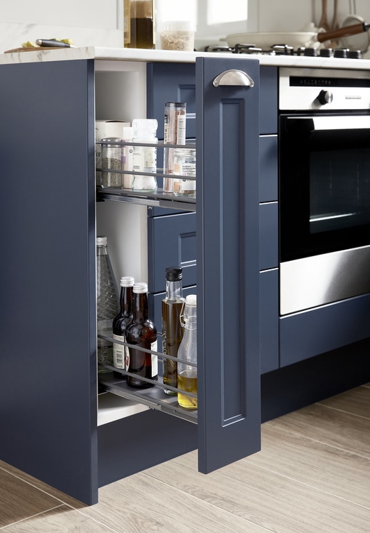 Corp Jolly retractabil, alb, (l) 10.7 x (a) 48.6 x (h) 53 cm GoodHome Pebre