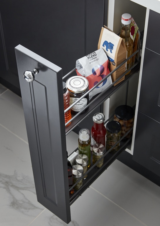 Corp Jolly retractabil, alb, (l) 10.7 x (a) 48.6 x (h) 53 cm GoodHome Pebre