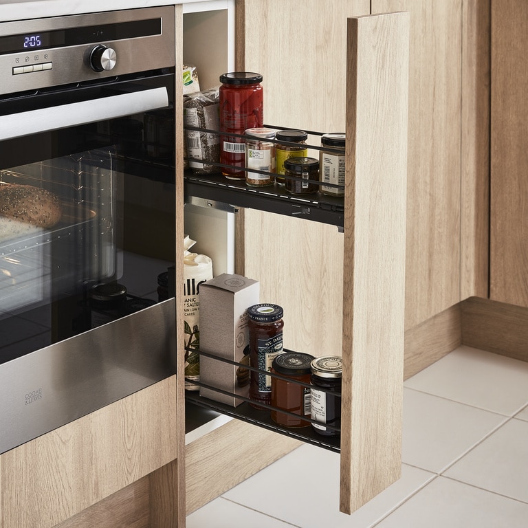 Corp Jolly retractabil, alb, (l) 10.7 x (a) 48.6 x (h) 53 cm GoodHome Pebre