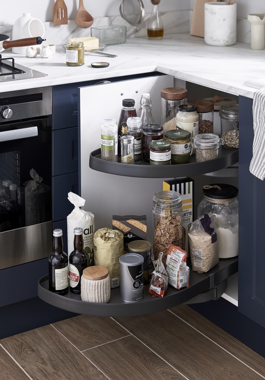 Corp 80 cm, colt dreapta  Jolly Pebre