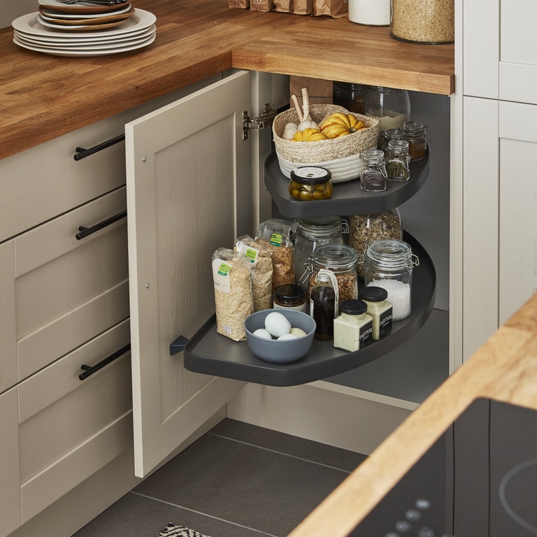 Corp 80 cm, colt dreapta  Jolly Pebre