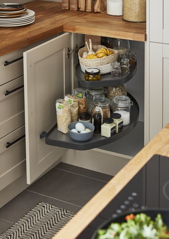 Compartiment retractabil, antracit, 100 cm  Jolly Pebre