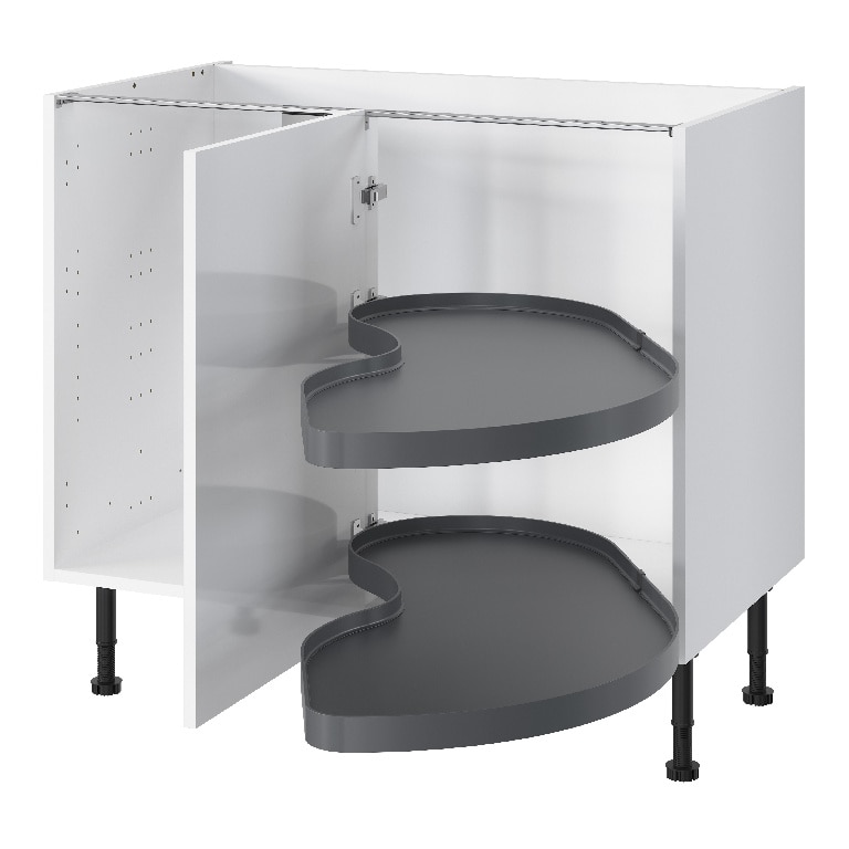 Sistem de depozitare retractabil, antracit, 40 cm  Jolly Pebre