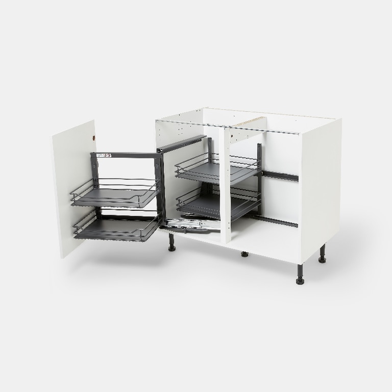 Corp 100 cm, colt stanga  Jolly Pebre