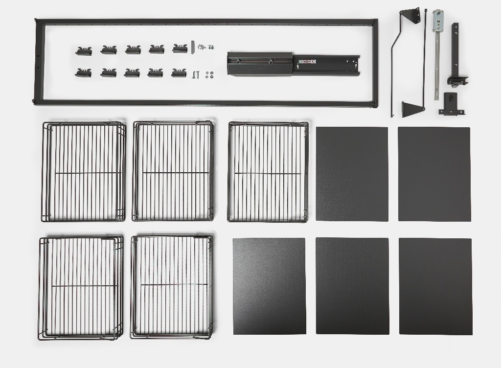 Corp cu rafturi, 185 cm  Jolly Pebre