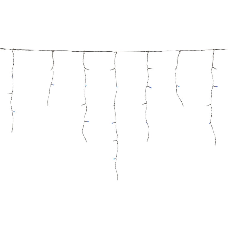 Perdea de lumini LED, 300 leduri, iluminat alb rece