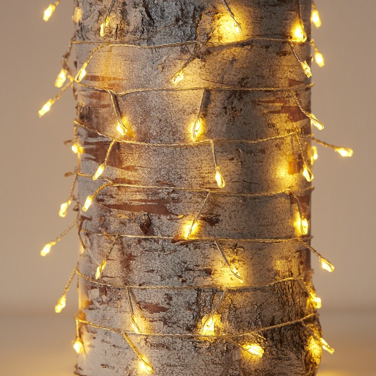 Instalatie brad, 2x2m, iluminat alb cald