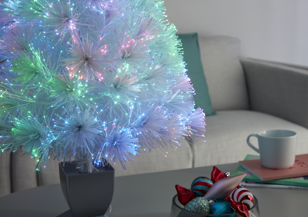 Brad artificial Oulanka, 81 cm, alb