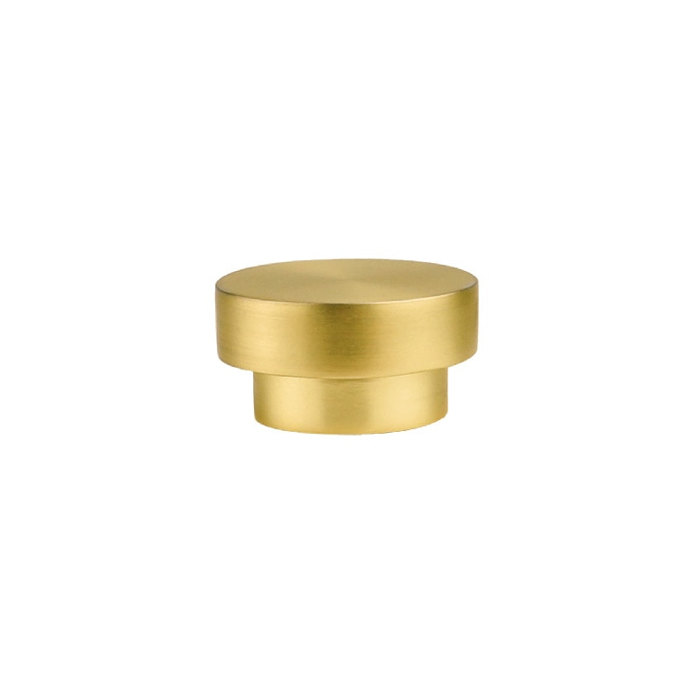 Capat tip capac galerie, metal, ᴓ 1.9 cm, auriu • GoodHome Elasa