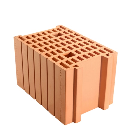 Caramida tip bloc ceramic, Porotherm Robust, 37.5 x 25 x 23.8 cm