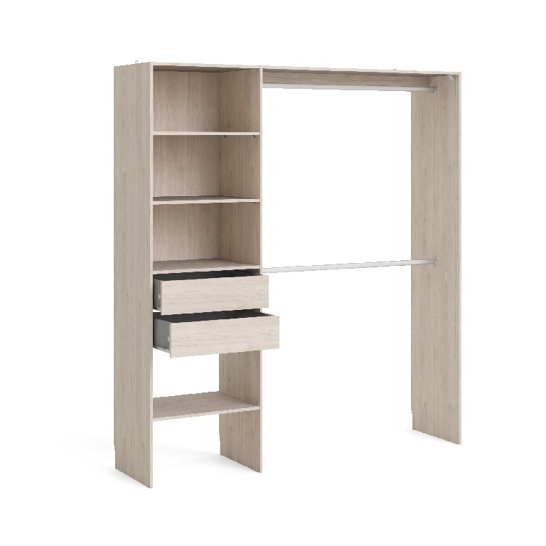 Kit dressing complet, stejar, 200 x 181 cm Zodiak