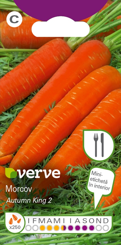 Semințe de morcov Autumn King