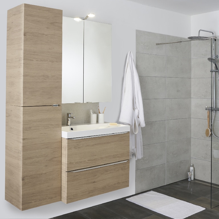 Baza dulap suspendat, maro, 80 x 60 x 45 cm  GoodHome Imandra