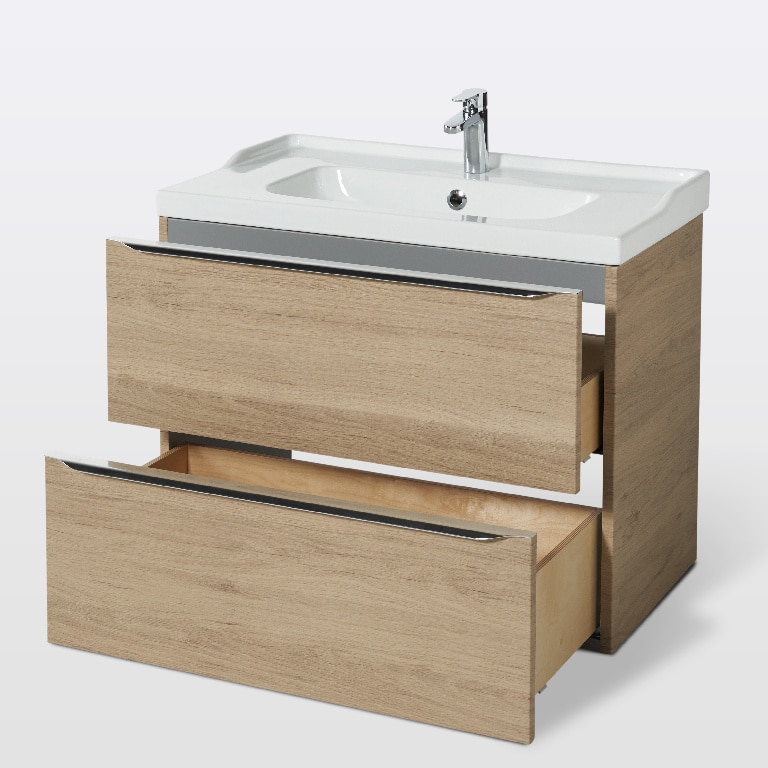 Baza dulap suspendat, maro, 80 x 60 x 45 cm  GoodHome Imandra